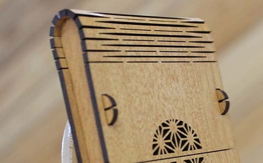 FKK22-140_ お守りケース長方形 メイプル