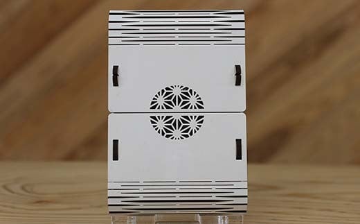 FKK22-143_ お守りケース長方形 ホワイト