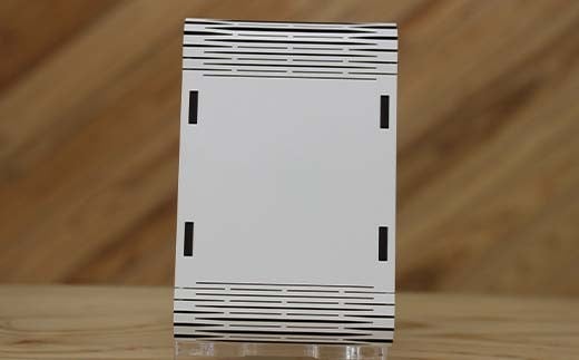 FKK22-143_ お守りケース長方形 ホワイト