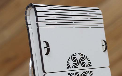 FKK22-143_ お守りケース長方形 ホワイト