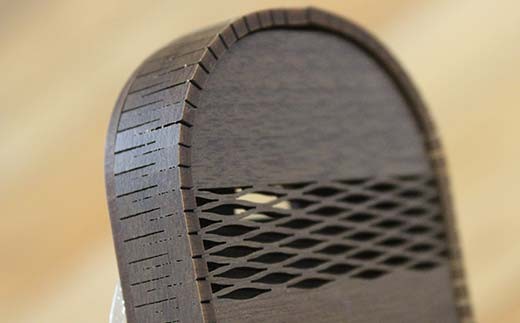 FKK22-148_ お守りケース楕円 ウォルナット