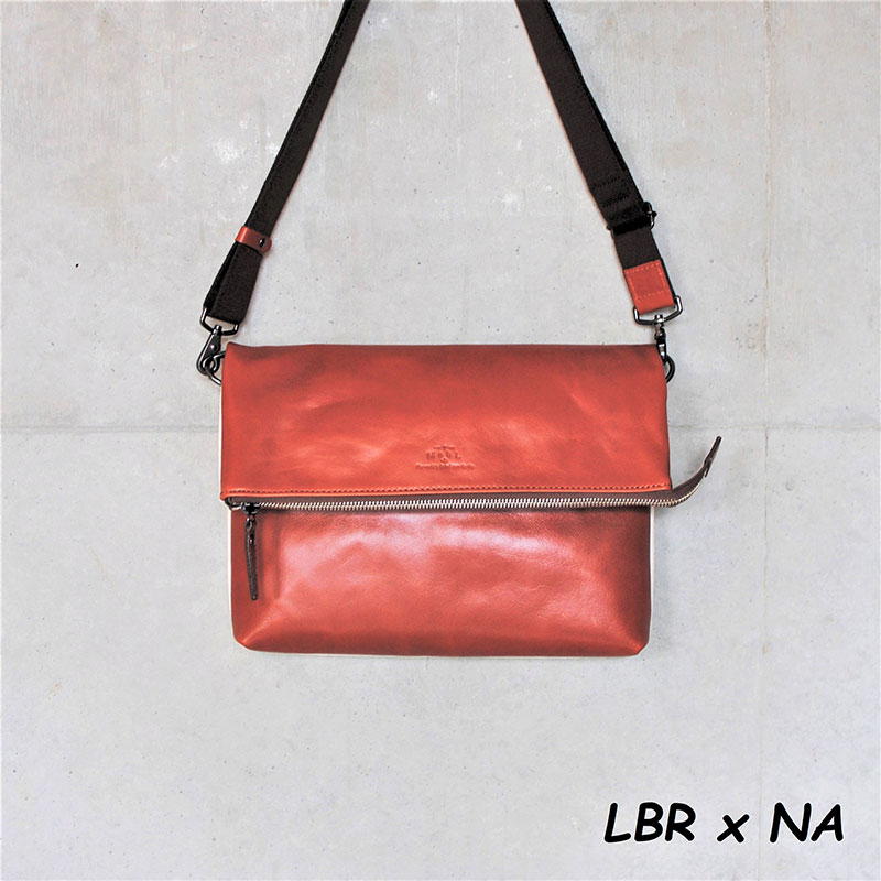 レディース　国産　キャンパスクラッチ　7M8-1063（ナチュラル×ライトブラウン）