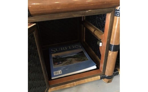 【受注生産】バンブー テレビボード Ｍサイズ 60cm（前扉なし）(KDF-23)