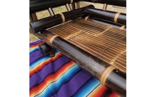 【受注生産】バンブーソファー3人がけ (KDF-31)