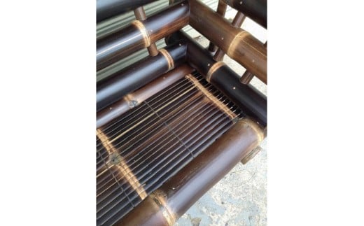 【受注生産】バンブーソファ　2.5人掛け (KDF-34)