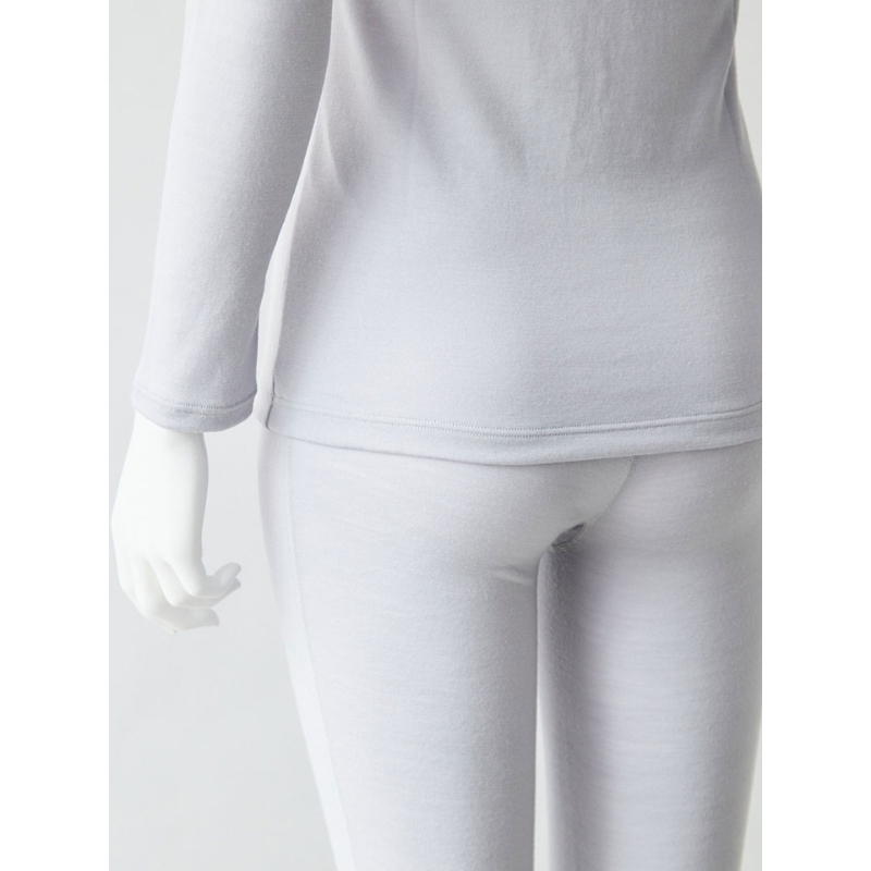 365日のメリノウールインナー advance ハイネック グレー