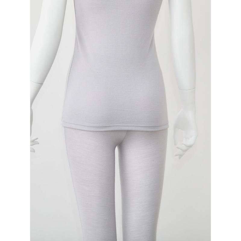 365日のメリノウールインナー advance タンクトップ グレー