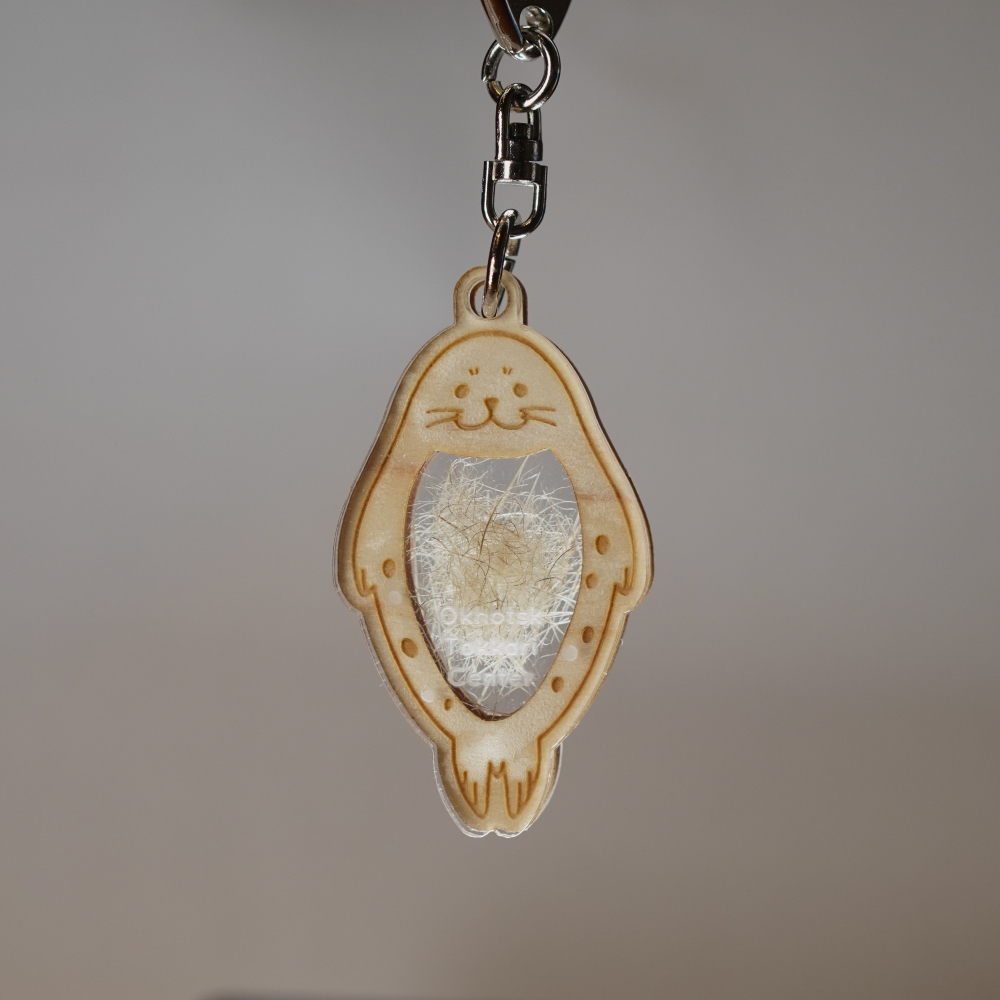 4-4 【年内配送12月15日入金まで】毛(もう)かわいすぎ！キーホルダー within2025