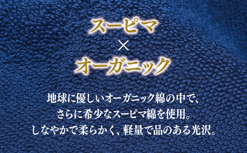 大阪府泉佐野市のふるさと納税 高級泉州タオル ラガマフィン バスタオル ネイビー 3枚セット【国産 日用品 上質 タオル 国内製造】 099H2473