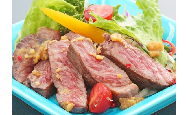 味自慢A4近江牛肩ロースステーキ（山椒味噌漬け）【200g×2枚】【AJ03W】