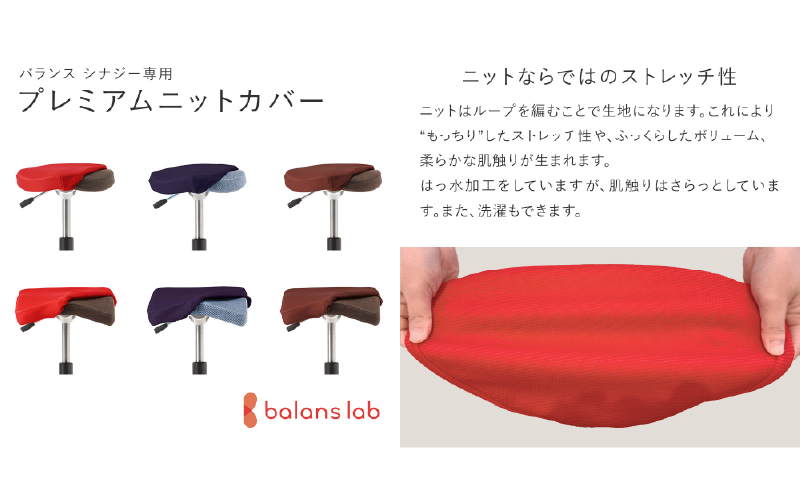 バランス シナジー(カバー付き)ラウンドシート/スクエアシート 椅子 いす イス 腰痛 腰痛対策 腰痛予防 姿勢 ブナ材 岐阜県 美濃市