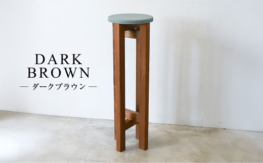 小さなスツール【オリーブ】  | 1脚 幅20cm 奥行20cm 高さ65cm スツール 椅子 イス 腰掛 腰掛け チェア 丸椅子 丸いす 円形 家具 インテリア オシャレ おしゃれ 木製 茨城県 守谷市