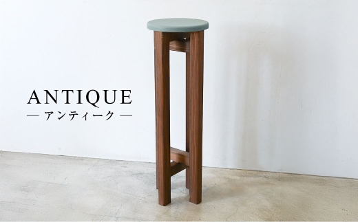 小さなスツール【オリーブ】  | 1脚 幅20cm 奥行20cm 高さ65cm スツール 椅子 イス 腰掛 腰掛け チェア 丸椅子 丸いす 円形 家具 インテリア オシャレ おしゃれ 木製 茨城県 守谷市