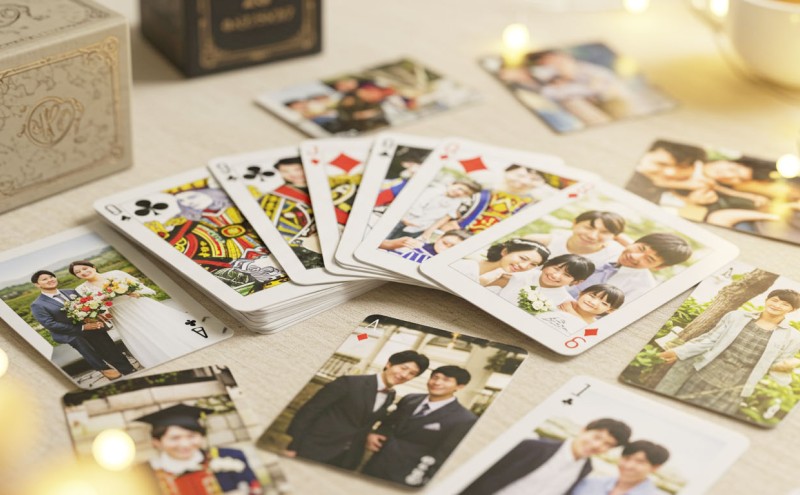 オリジナルトランプをデザインします