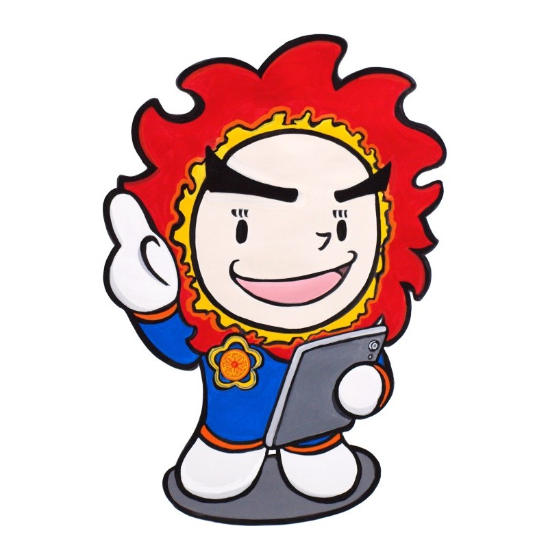 想いを象徴したマスコットキャラクターをデザインします（シングル・背景なし）