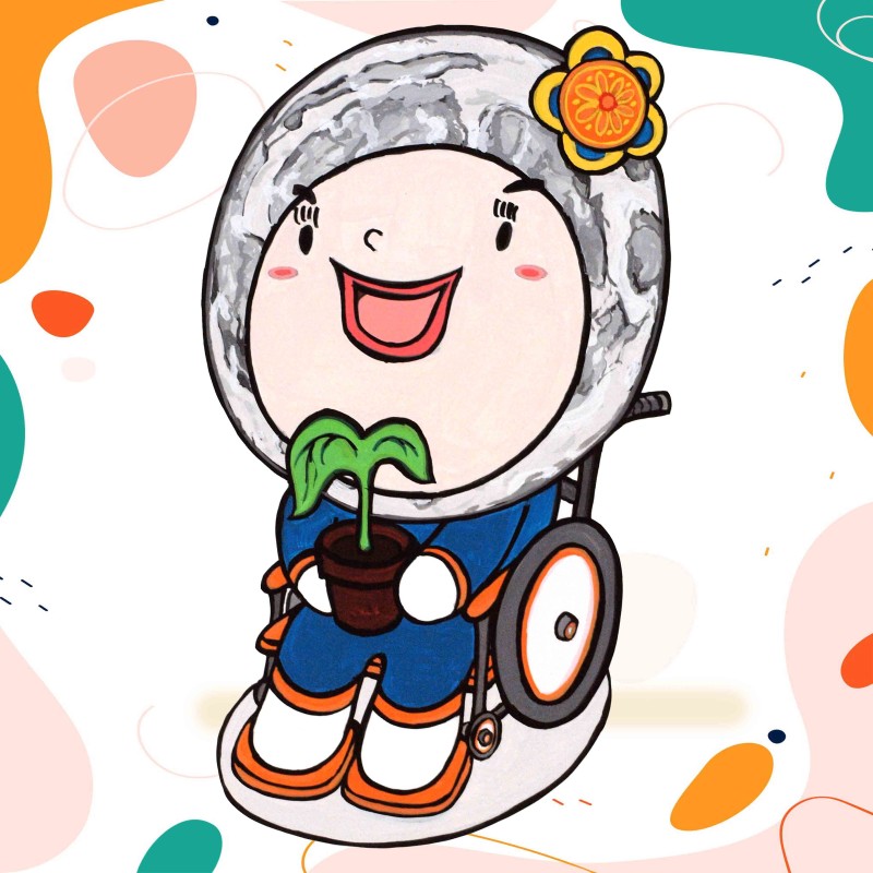 想いを象徴したマスコットキャラクターをデザインします（シングル・背景アリ）