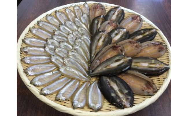 滋賀県産　鮎　琵琶湖産　わかさぎ　一夜干しセット【D007W】