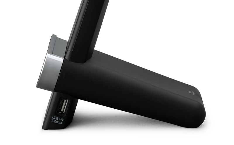 LEDデスクライトQi充電シリーズ 縦置きタイプ 調光・調色 LDL-QLDL-B ブラック デスクライト LED 調光 調色 ワイヤレス充電 おしゃれ アイリスオーヤマ スタンドタイプ Qi充電 勉強 テレワーク