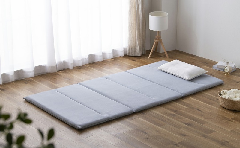 マットレス エアリーマットレス エクストラ AMEX-6S シングル エアリー エクストラ 高反発 軽量 折りたたみ コンパクト Airy 6つ折り 厚さ5cm 体圧分散 通気性 ベッドマット アイリスオーヤマ 折り畳み 軽い アウトドア 来客用 新生活