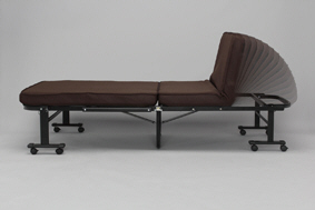 ベッド 折りたたみベッド OTB-MTN ブラウン シングル ハイタイプ 組立不要 介護ベッド 折り畳み 完成品 アイリスオーヤマ ベット コンパクト シングルベッド 一人暮らし 14段階リクライニング 折りたたみベット 新生活