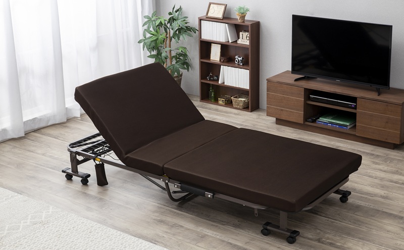 ベッド 折りたたみ電動リクライニングベッド OTB-FDN 電動リクライニングベッド 電動ベッド 折りたたみ リクライニングベッド 電動式 ベッド 折り畳み 組立て不要 完成品 折り畳み式ベッド 折りたたみベット おりたたみベッド アイリスオーヤマ