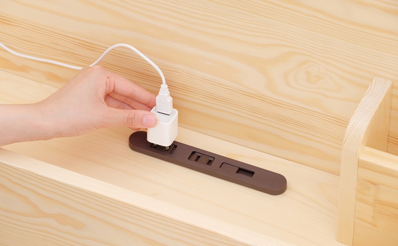 ベッド 宮付き高耐荷重すのこベッド HWBM-S ナチュラル すのこ シングル すのこベッド 宮付き 宮付き高耐荷重 ベッドフレーム 収納 ヘッドボード ヘッドボード付き コンセント付き USBポート パイン材 高さ調節 高さ調整 調節 アイリスオーヤマ