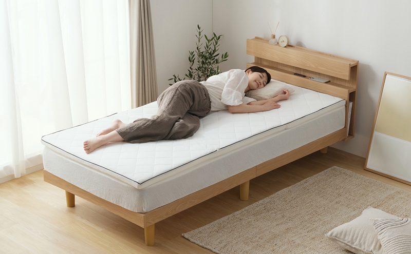 マットレス エアリーマットレス MARSR-S シングル 三つ折り 折りたたみ 厚さ 5cm 通気性 体圧分散 洗える エアリー アイリスオーヤマ