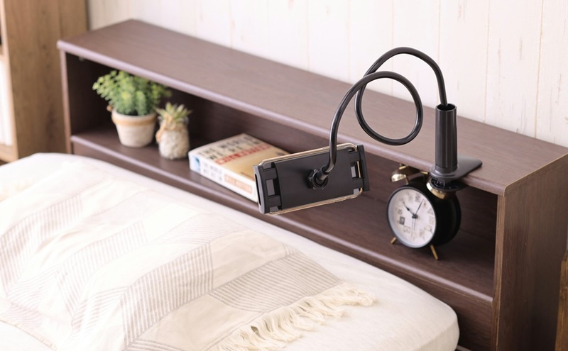 ベッド フレームベッド ヘッドボード付き FMB-SB ブラウン ベッドフレーム コンパクト パイプベッド 通気性 シンプル 簡単組立 簡易ベッド パイプベッド 折畳ベッド フレーム ベット 北欧 モダン アイリスオーヤマ 新生活