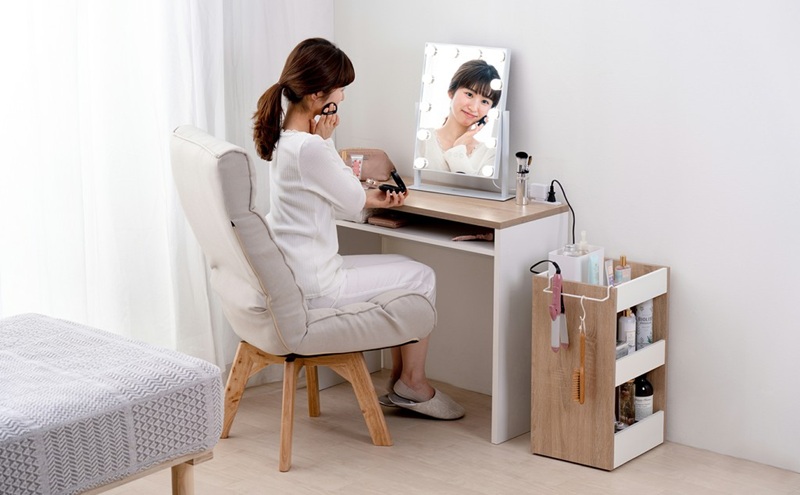 イス 回転ファブリックチェア FACN-K アイボリー 椅子 回転チェア おしゃれ 回転 ダイニング リクライニング 北欧 一人掛け チェア 肘なしタイプ 肘なし ダイニングチェア リクライニングチェア ファブリックチェア アイリスオーヤマ 新生活