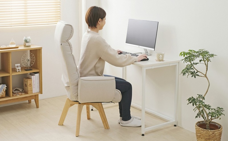 イス 回転ファブリックチェア ハイバック FACN-KHB アイボリー 椅子 回転チェア おしゃれ 回転 ダイニング リクライニング 北欧 一人掛け チェア 肘ありタイプ 肘あり ダイニングチェア リクライニングチェア ファブリックチェア アイリスオーヤマ