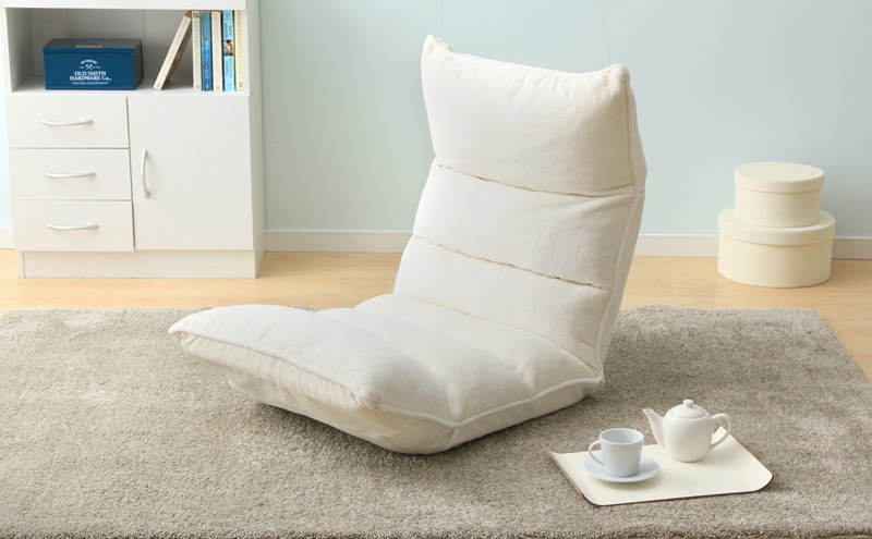 イス フロアチェア 低反発 ZCR-2 アイボリー 座椅子 おしゃれ フロアチェア 1人掛け チェア チェアーソファ 座イス 低反発 一人暮らし かわいい おしゃれ モダン アイリスオーヤマ 座いす 新生活