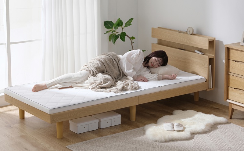 マットレス エアリーマットレス MARS5W-S ホワイト 三つ折り シングル 折りたたみ アイリスオーヤマ 5cm 高反発 かため コンパクト丸洗い 通気性 体圧分散 腰 サポート エアリー Airy 一人暮らし 新生活