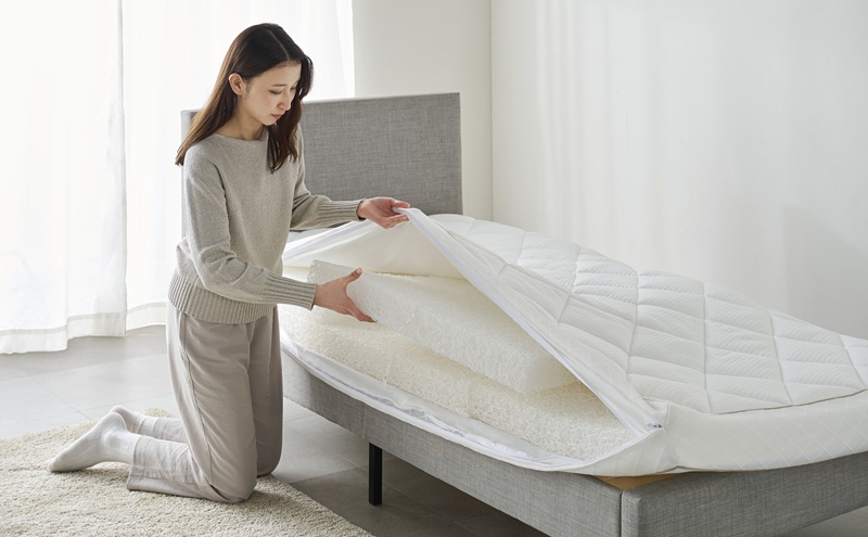 マットレス エアリーマットレス グランデ LX16A-S ホワイト シングル アイリスオーヤマ ハード ソフト 16cm 厚い 丸洗い エアリー Airy GRANDE ベッドマットレス 一人暮らし 新生活