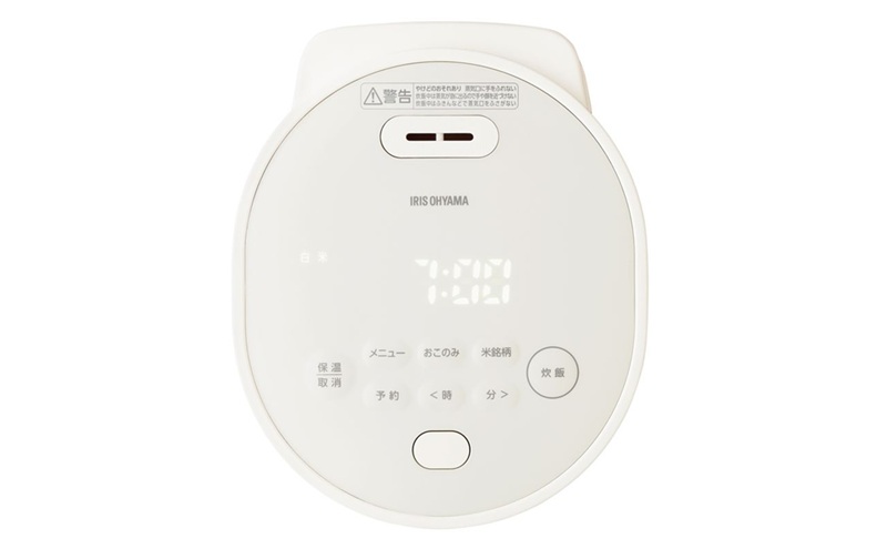 炊飯器 マイコンジャー炊飯器 3合 RC-MGA30-WH ナチュラルホワイト ジャー炊飯器 アイリスオーヤマ 銘柄炊き アイリスオーヤマ 炊飯 ジャー 低糖質 おかゆ 食物繊維米 おこわ 雑穀米 発芽玄米 胚芽米・玄米 麦飯 一人暮らし おすすめ 新生活