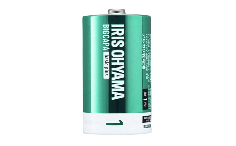 乾電池 BIGCAPA basic plus アルカリ乾電池 単1形2本パック LR20Bbp/2S 乾電池 単1 2本パック 10年 防災 非常用 防災用品