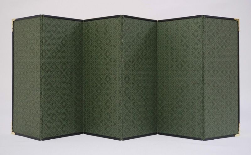 六曲屏風 鳥獣人物戯画 猿追い 屏風 インテリア 飾り 和風 アート 屏風絵 墨田区 東京都