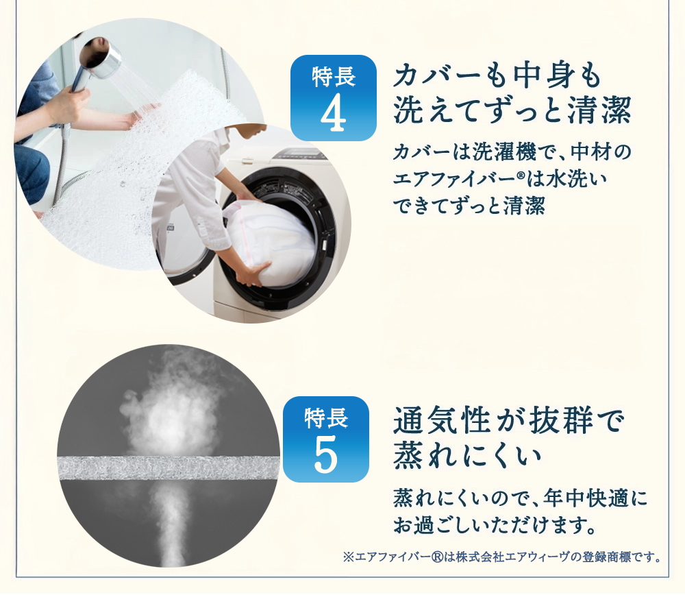 エアウィーヴ ポータブル mini ベッドマットレス ベッド マットレス シングル セミダブル ダブル クイーン オールシーズン対応