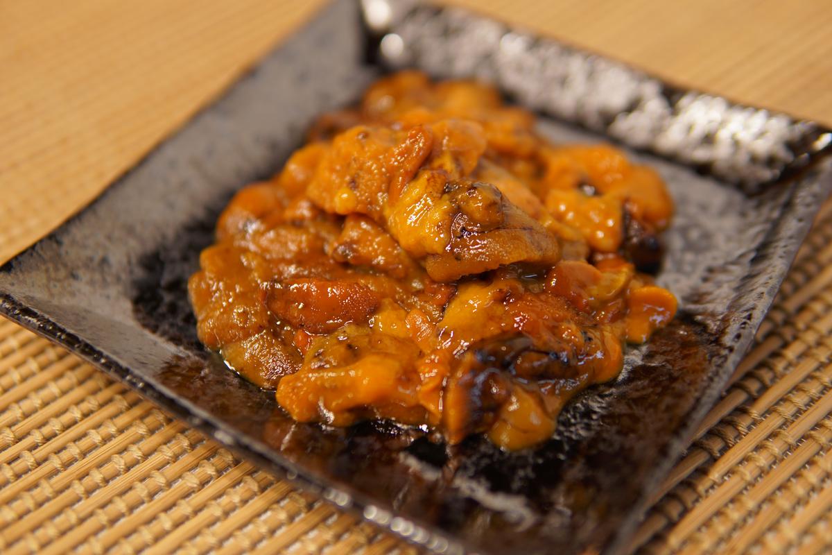 [数量限定:再入荷] 訳あり！『ふり塩うに』100g　北海道産エゾバフンウニ