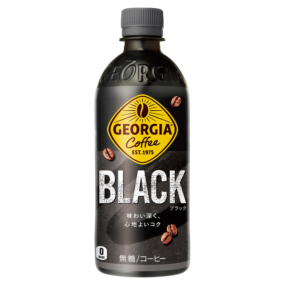 宮城県蔵王町のふるさと納税 ジョージア ザ・ブラック　500mlPET×24本　コカコーラ コーヒー 無糖 ブラック ストレート 深み コク ペットボトル【04301-0476】