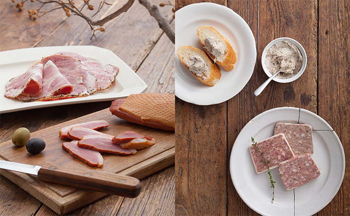 里山の小さなシャルキュトリー が贈る ハム ソーセージ 等詰合せ お肉 ソーセージ 