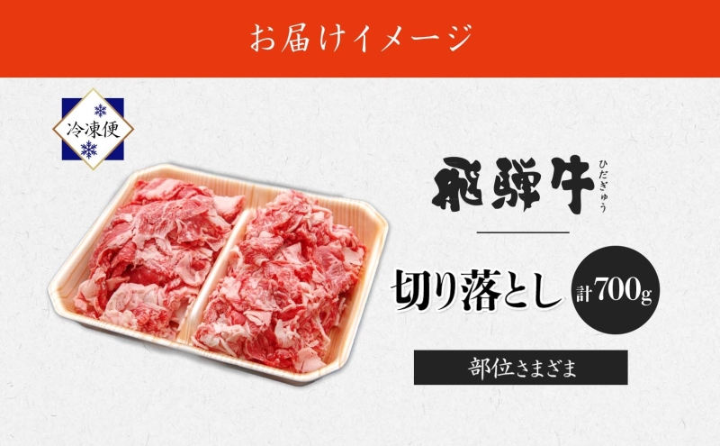 飛騨牛 切り落とし 350g×2P 国産 国産牛 牛肉 肉 牛 日本産 和牛 BBQ 焼き肉 赤身 小分け 便利 冷凍保存 一人暮らし 牛丼 肉じゃが 煮物 焼く 簡単調理 薄切り 飛騨牛切り落とし カレー ビーフシチュー 贈答品 お取り寄せ 送料無料 岐阜県 美濃市
