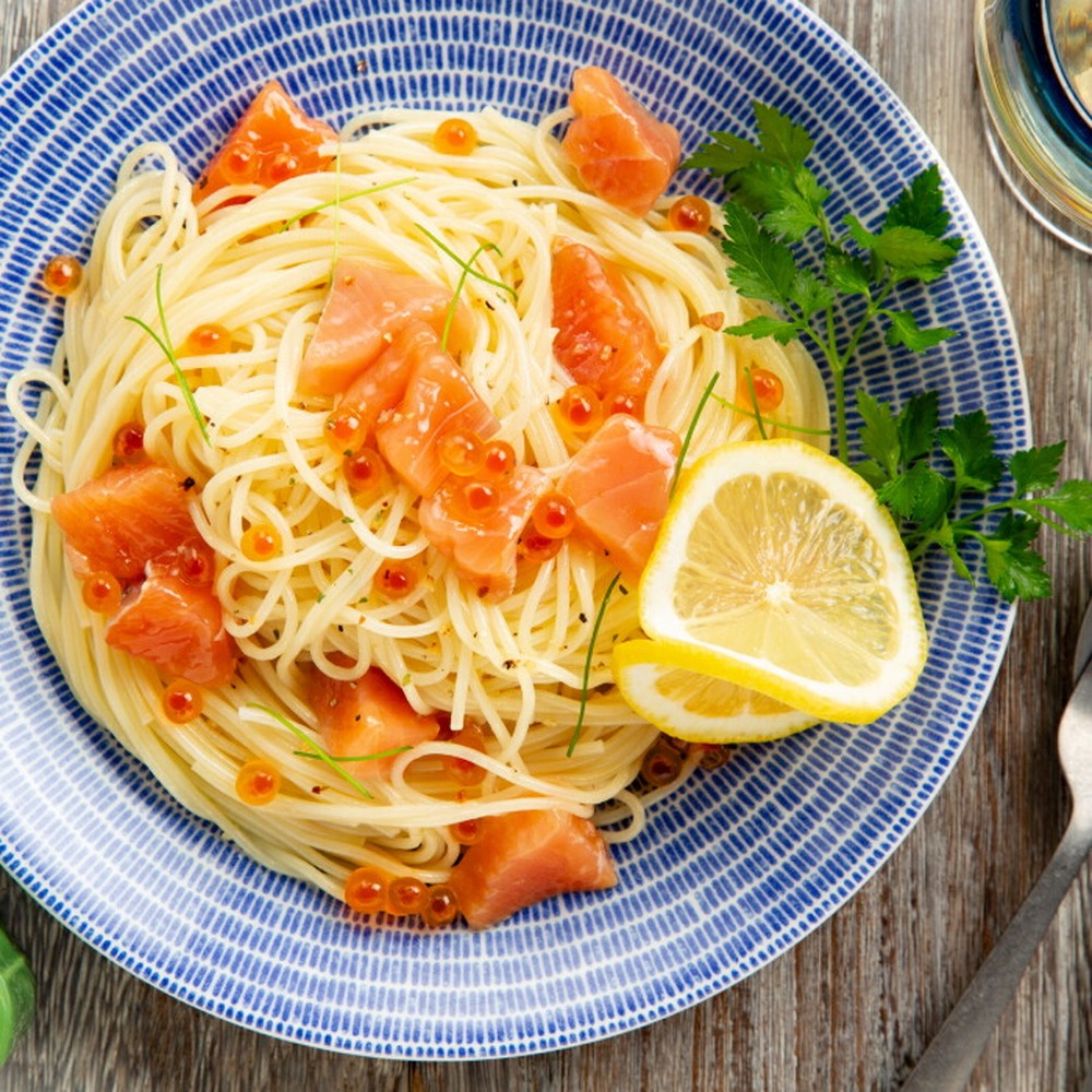 42-8 【定期便３か月】鮭親子漬けセット(4個)×３回