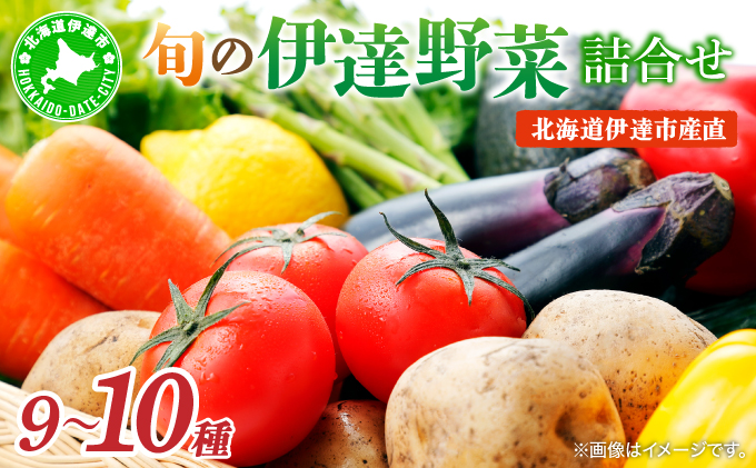 [2025年発送]先行予約 北海道 伊達市 産直・旬のおまかせ野菜詰合せ 9〜10種