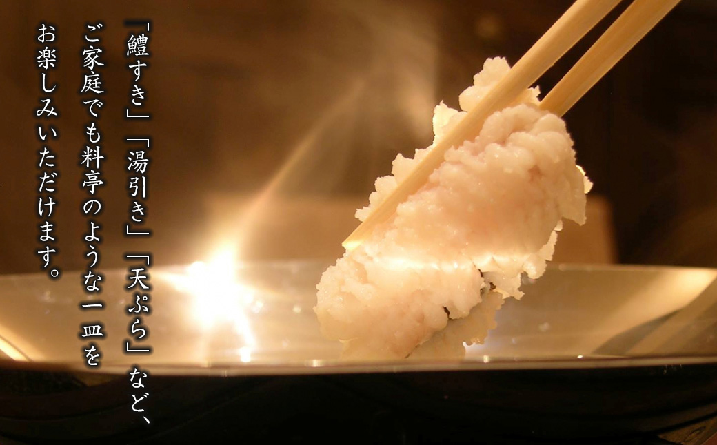 活〆淡路島産 鱧 （はも） 骨切り 【鮮度自慢】 1kg（500ｇ×2袋） 冷凍