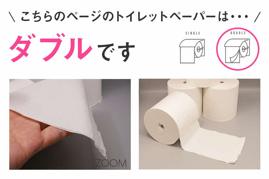 トイレットペーパー CORE GOAL ダブル 65m×6ロール×3P