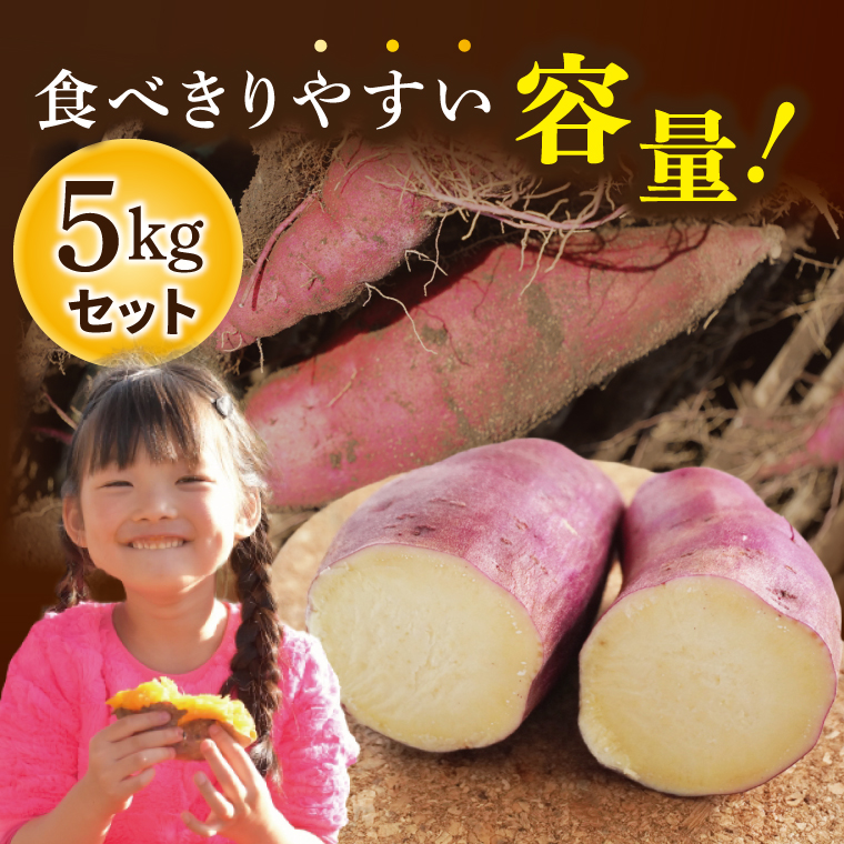 【先行予約】【10月中旬より順次発送予定】熟成さつまいも 栗かぐや 5kg｜茨城県 大子町 サツマイモ 芋 甘い ホクホク 野菜 数量限定 5キロ 旬（CH004）