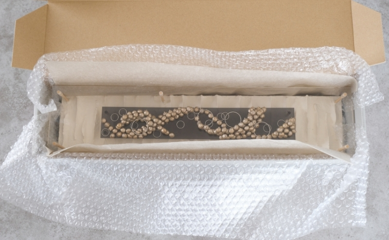 ウォールデコ/レクダングル(1) インテリア オリジナル 立体インテリア 壁 装飾 花 フラワー ウッド  おしゃれ ギフト プレゼント 岐阜県 海津市