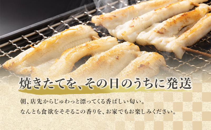あなご 先行予約 山銀商店 白焼き あなご (合計約300g) 産地直送 穴子 魚介類 アナゴ 