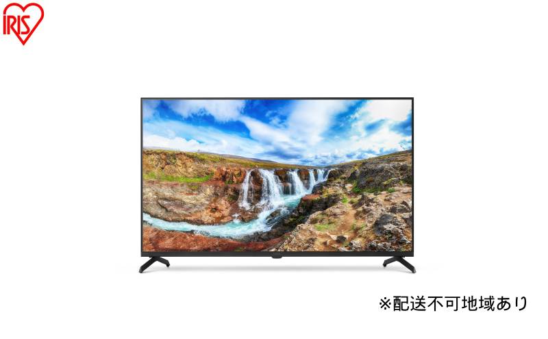 【宮城県大河原町】43V型 4Kスマート液晶テレビ LT-43UGX-F1 ブラック テレビ 液晶テレビ 43v 型 4K インターネット対応 スマートテレビ GoogleTV チューナー内蔵 動画配信サービス 音声検索 音声操作 Wチューナー 裏番組録画 tv 43 アイリスオーヤマ