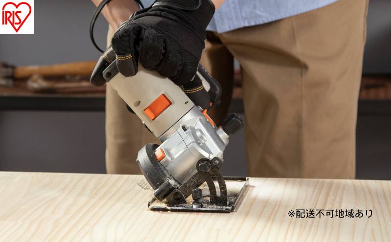 マルチギア 丸ノコヘッド 10.8V JM10CS ブラック 電動丸ノコ 丸鋸 10.8Vマルチギア専用ヘッドパーツ 小型 充電式マルチツール 角度調節 切込深さ 丸のこ 丸ノコギリ コードレス DIY 電動工具 初心者 アイリスオーヤマ